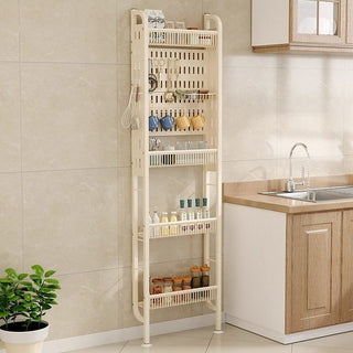 Over-the-Door Slim Kitchen Storage Rack – Multi-Layer Wall Organizer for Spices, Cups