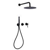 XYlivingstore Rain Shower System with Handheld Shower and Rough-in Valve – Stylish and Complete Solution
