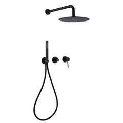 XYlivingstore Rain Shower System with Handheld Shower and Rough-in Valve – Stylish and Complete Solution