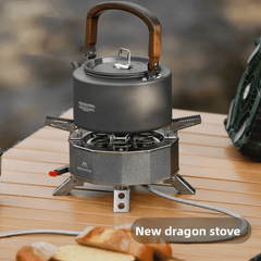 15800W/19800W Portable Gas Stove – High-Power Camping Burner for Outdoor Cooking & BBQ