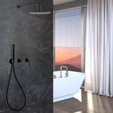XYlivingstore Rain Shower System with Handheld Shower and Rough-in Valve – Stylish and Complete Solution