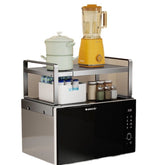 Magnetic Refrigerator Top Storage Rack – Side Mounted Organizer for Single & Double Door Kitchen Use