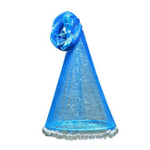 Hand Cast Fishing Net with Large Disc – Easy Throw Rubber Mesh Net for Catching Fish