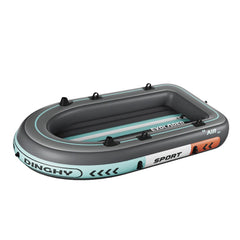 Thickened Inflatable Kayak Fishing Boat Foldable Rubber Dinghy for Outdoor Drifting, Lure Fishing & Wild Fishing