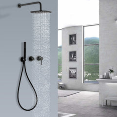 XYlivingstore Rain Shower System with Handheld Shower and Rough-in Valve – Stylish and Complete Solution