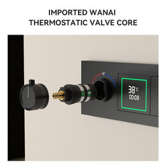 XYlivingstore 2025 Single-person version New Hidden shower system: Ultimate experience of ambient lighting and music