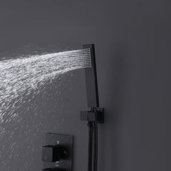 XYlivingstore Hidden Luxury Shower System with Built-in Valve – Elegant and Functional Design