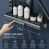 Aurora Smart Ambient Light Shower Set with Digital Display
