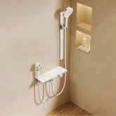 Modern Concealed Shower Set with Separate Design, Easy Installation & Flat Storage Shelf