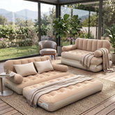 Automatic Inflatable Sofa Bed with Pump, Portable Foldable Air Mattress for Outdoor Camping, Tent, Travel & Home Use