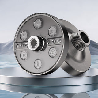 Luxury Slim Rain Shower System with 5 Spray Modes and High Pressure Flow