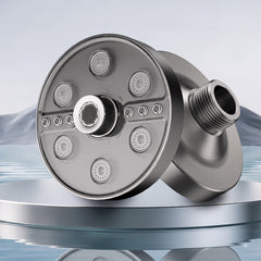 Luxury Slim Rain Shower System with 5 Spray Modes and High Pressure Flow