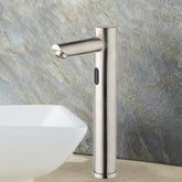 Modern Bathroom Sensor Faucet – Touchless Design with Smart Water Flow Control