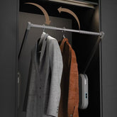 Wardrobe Electric Lift Clothes Hanger – Pull-down Closet Rack with Smart Remote Control, Voice Activation, and Telescopic Mechanism