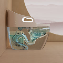 xylivingstore Fully Automatic Smart Toilet with Armrests | Sterilization, Disinfection & Automatic Flushing for Modern Homes