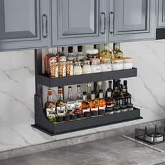 XYlivingstore Smart Kitchen Lift Basket – Space-saving Electric Cabinet Organizer