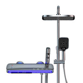 XYlivingstore Thermostatic Shower System | LED Lighting for Modern Bathrooms