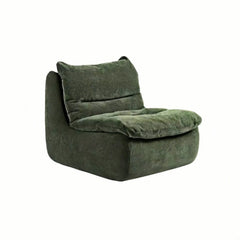 Vacuum-Compressed Lazy Sofa Chair – Washable Feather Cushion Seat for Small Living Spaces