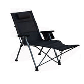 XYlivingstore Outdoor Folding Recliner Chair – High Back Camping & Napping Lounger for Picnic, Hospital Companion, and Leisure Use