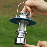 LED Emergency Handheld Lamp Portable Vintage Lantern Camping Tent Charger Outdoor Atmosphere Lighting