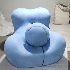 Nordic Luxury Hug Chair for Mom – Cozy Compressed Single Sofa for Living Room, Balcony & Lounge