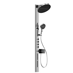 Matte Grey Thermostatic Shower Set | Concealed Wall-Mounted Design | Minimalist Luxury Bathroom Fixture