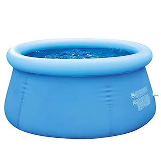 Inflatable Top Ring Swimming Pools for Adults and Kids - Easy to Set Up for Outdoor Fun