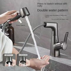 XYlivingstore Korean-Style Swivel Basin Faucet for Bathroom Sinks | Mixer Tap for Washbasins