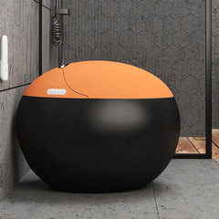 2025 XYlivingstore Luxury Orange Smart Toilet | Modern All-in-One Smart Toilet Design