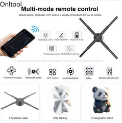 Transform Your Advertising with the 3D Fan Hologram Projector – Bring Your Logo to Life!