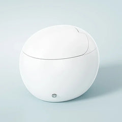XYlivingstore Egg-Shaped Smart Toilet with Heated Seat | Floor-Mounted Auto Flush Siphon Jet WC with Sensor
