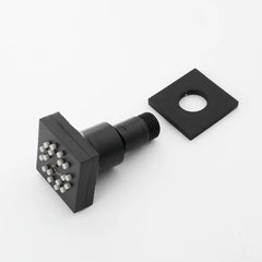 Bathroom Sprayer Jet Shower Two Functions Water Flow With Angel Adjustable Brass Body Black Gold Chrome