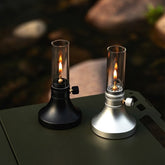 Mountain guest search banner gas lamp camping gas lamp lighting outdoor camp tent atmosphere lamp gas lamp candle lamp