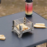 Portable Stainless Steel Mini Fire Pit Tabletop Fire Bowl for Camping, Patio, Aromatherapy & Mosquito Coil Burning