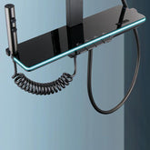 XYlivingstore New Glass Piano Key Shower System