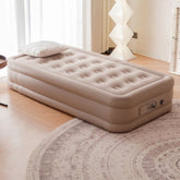 Electric Self-Inflating Folding Air Bed, Portable Single & Double Camping Mattress with Built-in Pump for Outdoor, Home & Travel