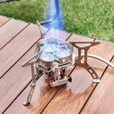 6800W Portable Camping Gas Stove for Outdoor Cooking