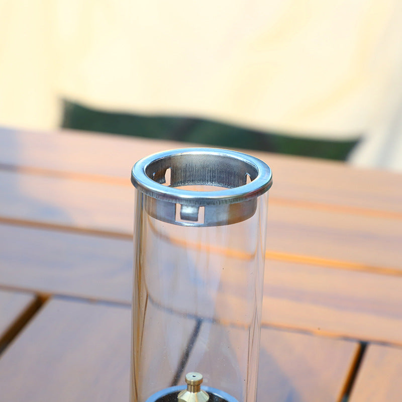 Dreamlike Fuel-Powered Camping Lantern | Compact Outdoor Tent Light, Durable & Energy-Efficient, Battery-Free for Hiking & Adventures