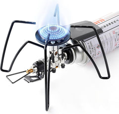 Portable Backpacking Stove 9900 BTU | XYstore Spider Camping Stove