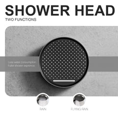 Multi-Function Pipa-Style Shower Faucet Set with High-Pressure Pulse Spray – Wall-Mounted Bathroom Fixture