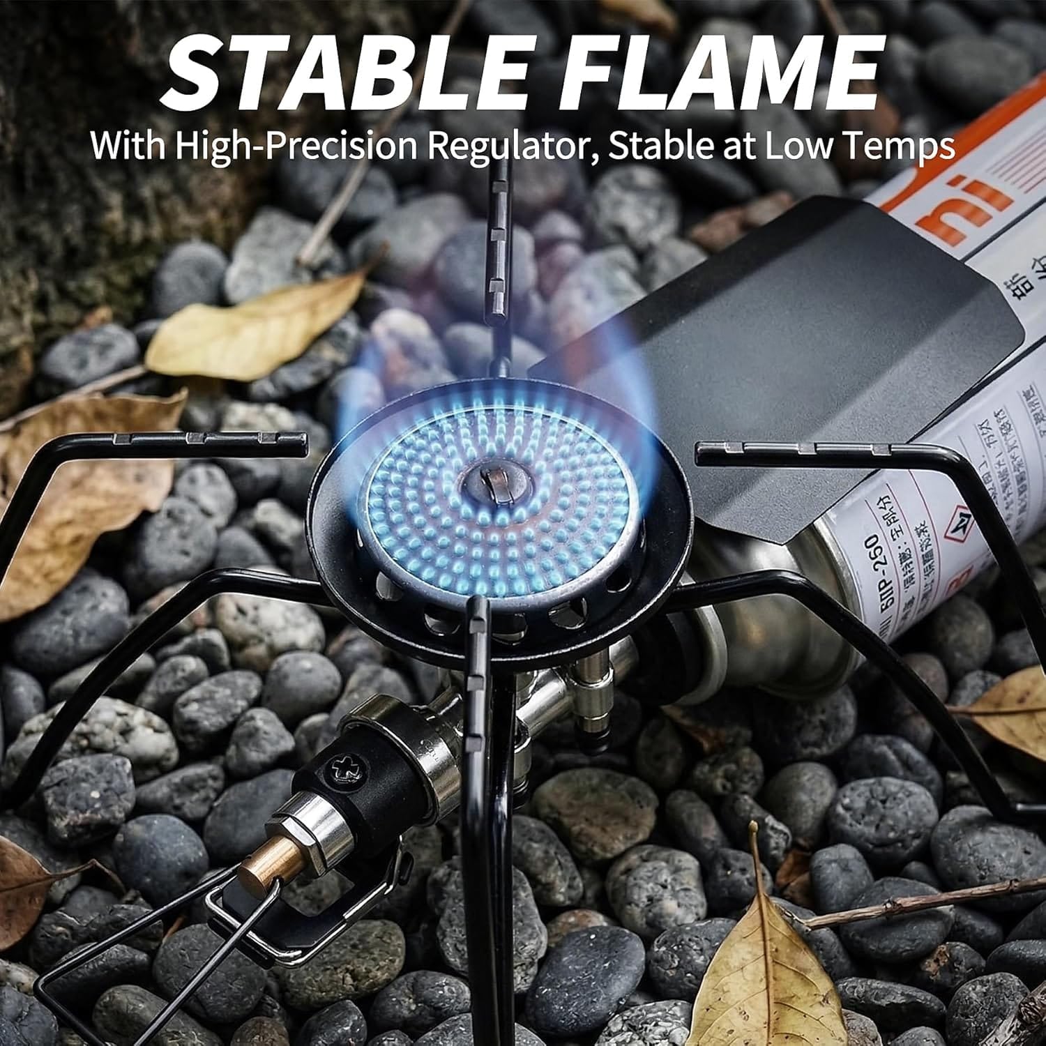 Portable Backpacking Stove 9900 BTU | XYstore Spider Camping Stove