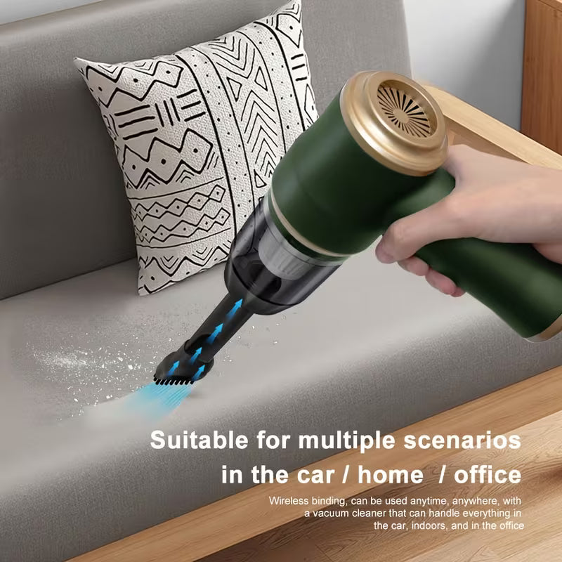 3-in-1 Wireless Vacuum Cleaner for Home, Car, Sofa & Dust Removal