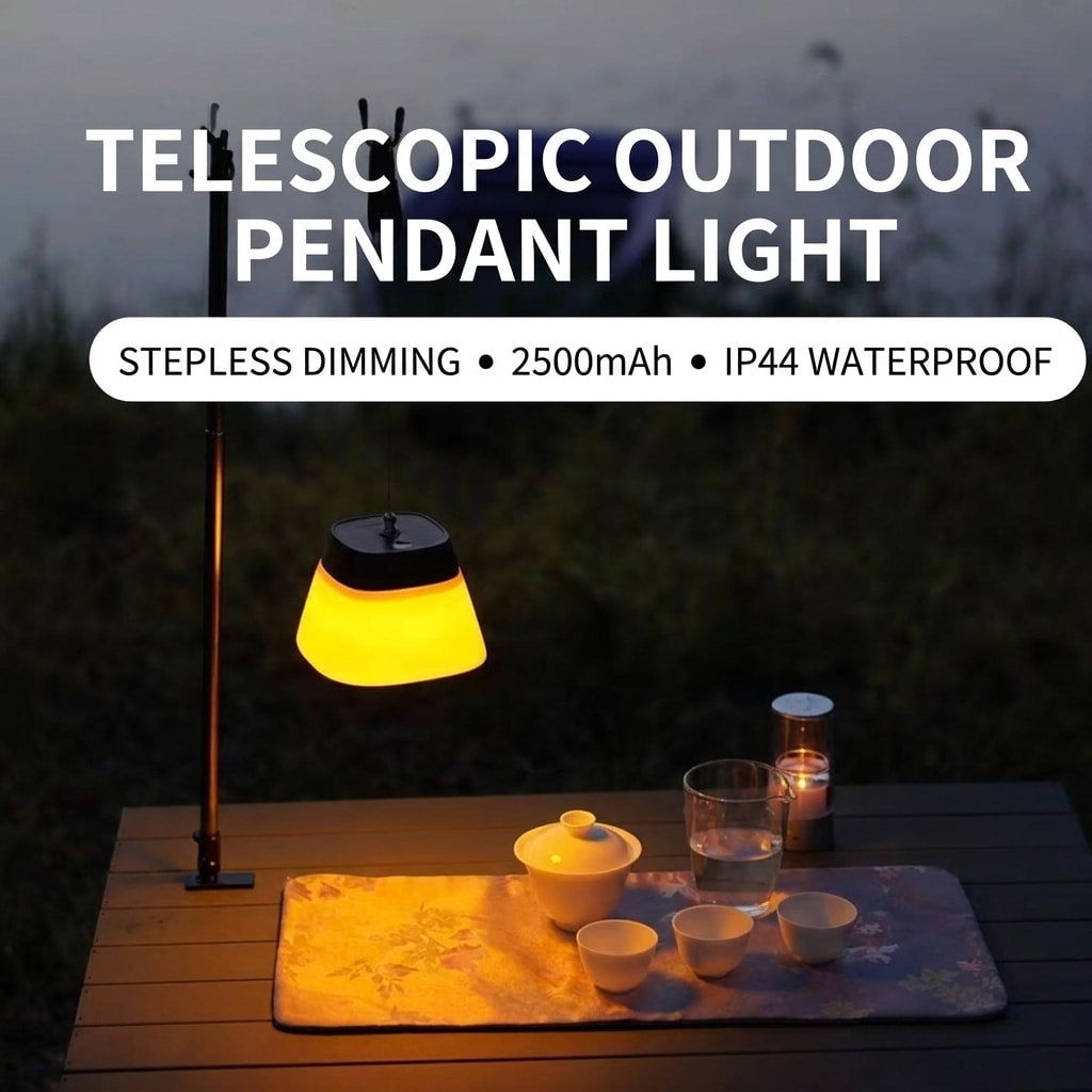 Portable Camping Lantern, Rechargeable Outdoor Tent Light with Long Battery Life for Camping, Night Markets & Home