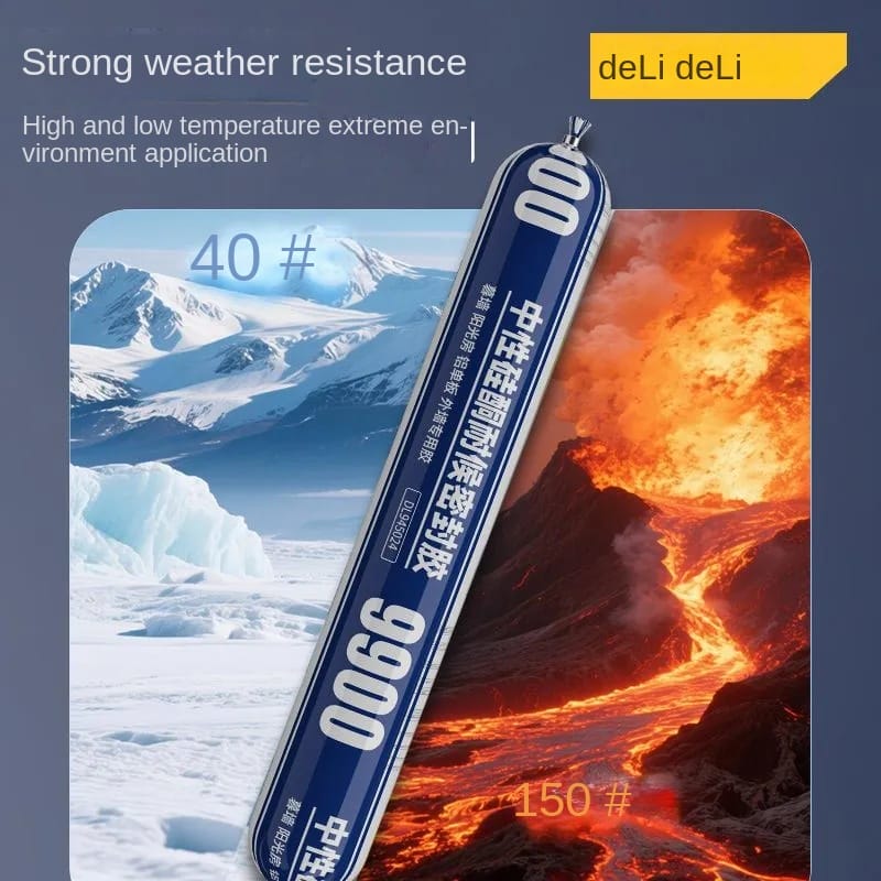 High-Strength 9900 Structural Silicone Sealant – Outdoor Weatherproof Adhesive for Windows & Doors