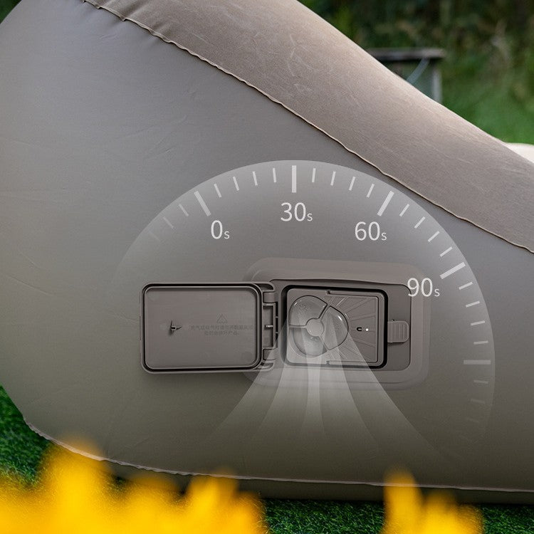 Electric Outdoor Inflatable Sofa Bed Automatic Air Lounger for Camping, Music Festivals, Napping & Travel