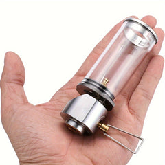 Dreamlike Fuel-Powered Camping Lantern | Compact Outdoor Tent Light, Durable & Energy-Efficient, Battery-Free for Hiking & Adventures