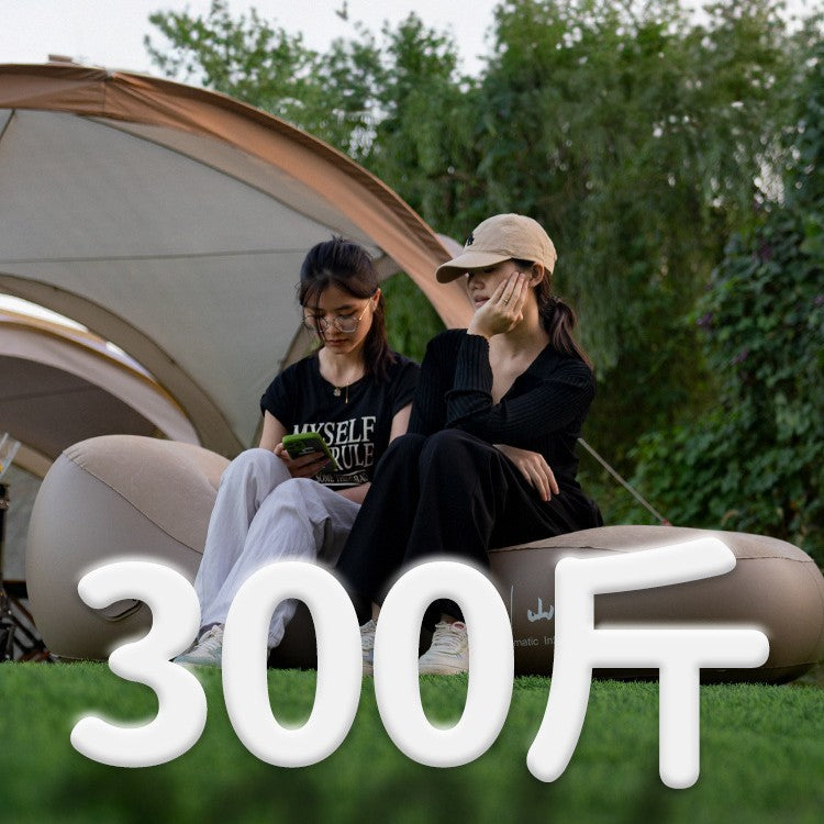 Electric Outdoor Inflatable Sofa Bed Automatic Air Lounger for Camping, Music Festivals, Napping & Travel
