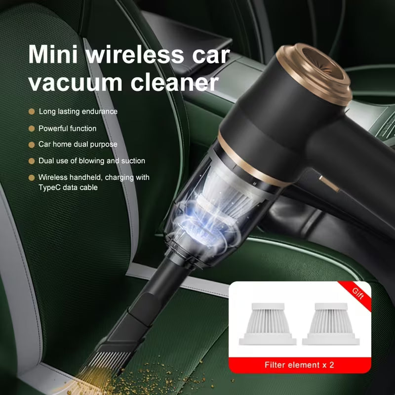 3-in-1 Wireless Vacuum Cleaner for Home, Car, Sofa & Dust Removal