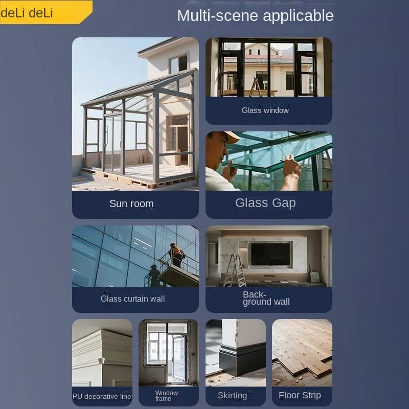 High-Strength 9900 Structural Silicone Sealant – Outdoor Weatherproof Adhesive for Windows & Doors