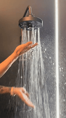 Luxury Slim Rain Shower System with 5 Spray Modes and High Pressure Flow